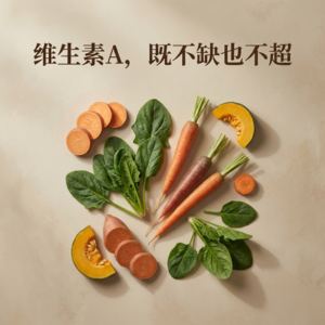 维生素A，既不缺也不超