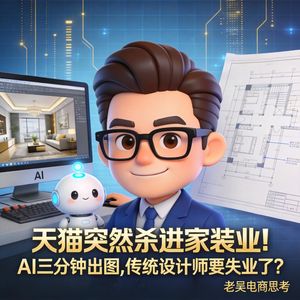天猫突然杀进家装业！AI三分钟出图，传统设计师要失业了？