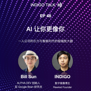 AI 让你更像你 / 一人公司的引力与智能时代的极端放大器 - Indigo Talk EP48