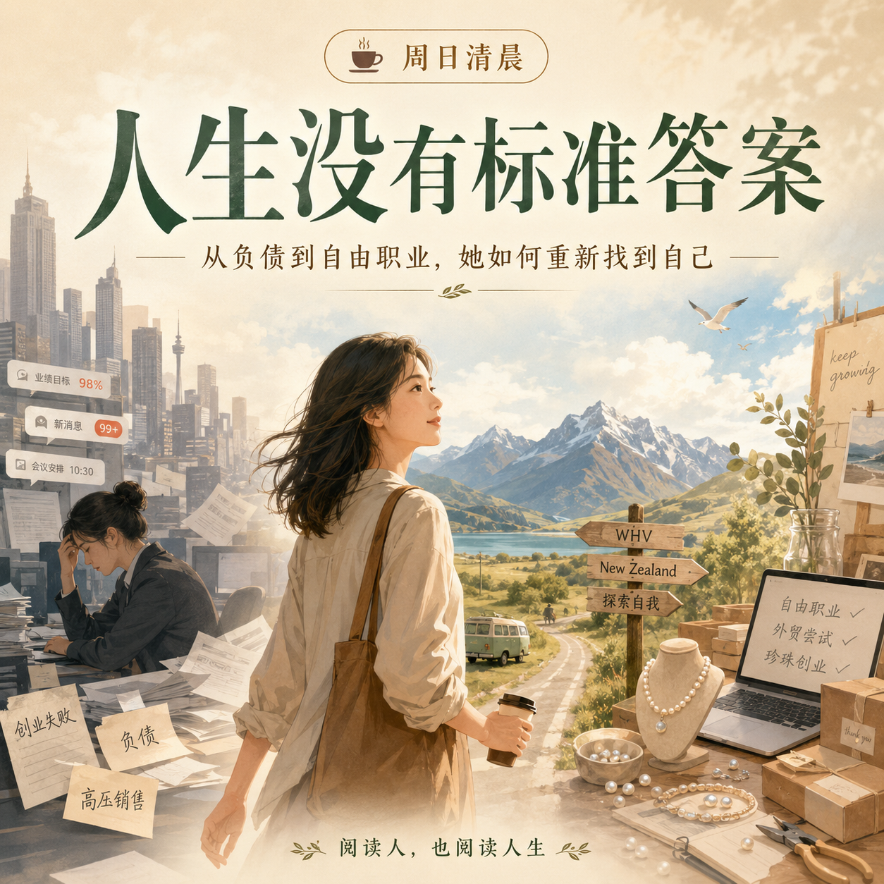 EP 155 |对话重新定义自己的甜甜:从创业失败、负债到WHV,创造属于自己的生活方式 episode artwork