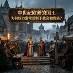 中世纪欧洲的国王，为何权力常常受制于教会和贵族？#助眠 #历史故事 #睡前故事 #助眠故事