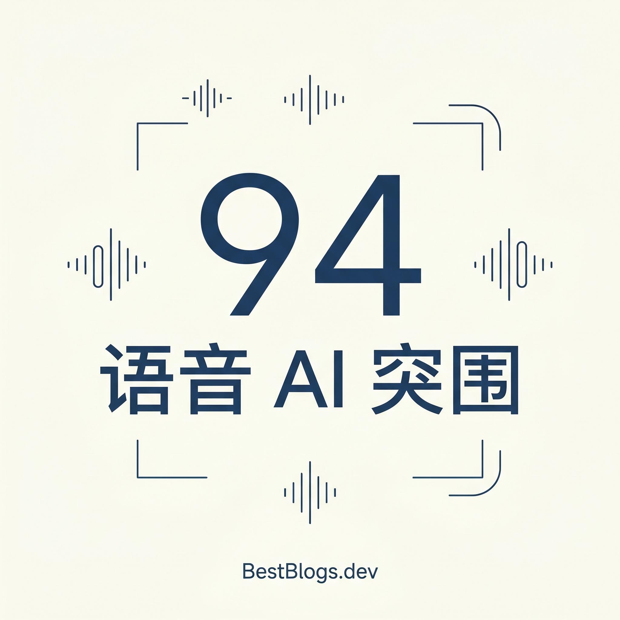 BestBlogs 第 94 期：语音 AI 突围 episode artwork