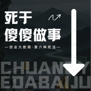 vol.6【创业大败局第六种死法】死于只会傻傻做事