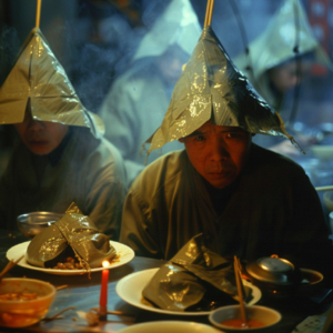 99.端午围炉鬼话:阴阳桥上亡者语,乱坟岗里诡火飘