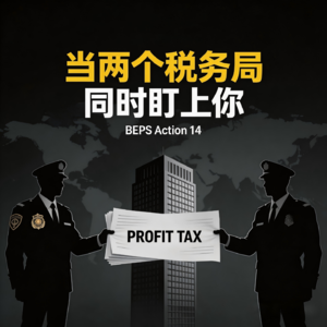DAY.38 《当两个税务局同时盯上你｜BEPS Action 14》