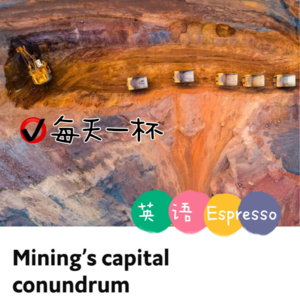 【181】采矿业的资本难题