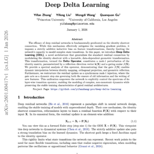 【第511期】深度增量学习:广义残差连接与几何变换映射