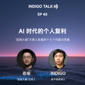 AI 时代的个人复利 / “孤独大脑”主理人老喻的十七个问题与答案 - INDIGO TALK EP40