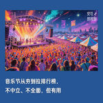 #24🏅音乐节从夯到拉排行榜，不中立、不全面，但有用