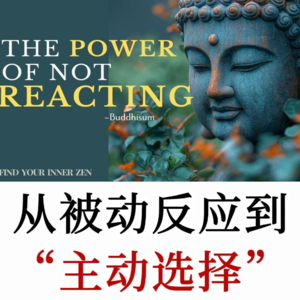 不反应的力量：你无法控制将要发生什么，但你永远可以控制如何回应