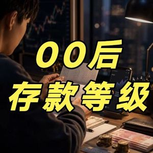 00后存款等级表曝光!你在第几级,决定了你30岁后的活法