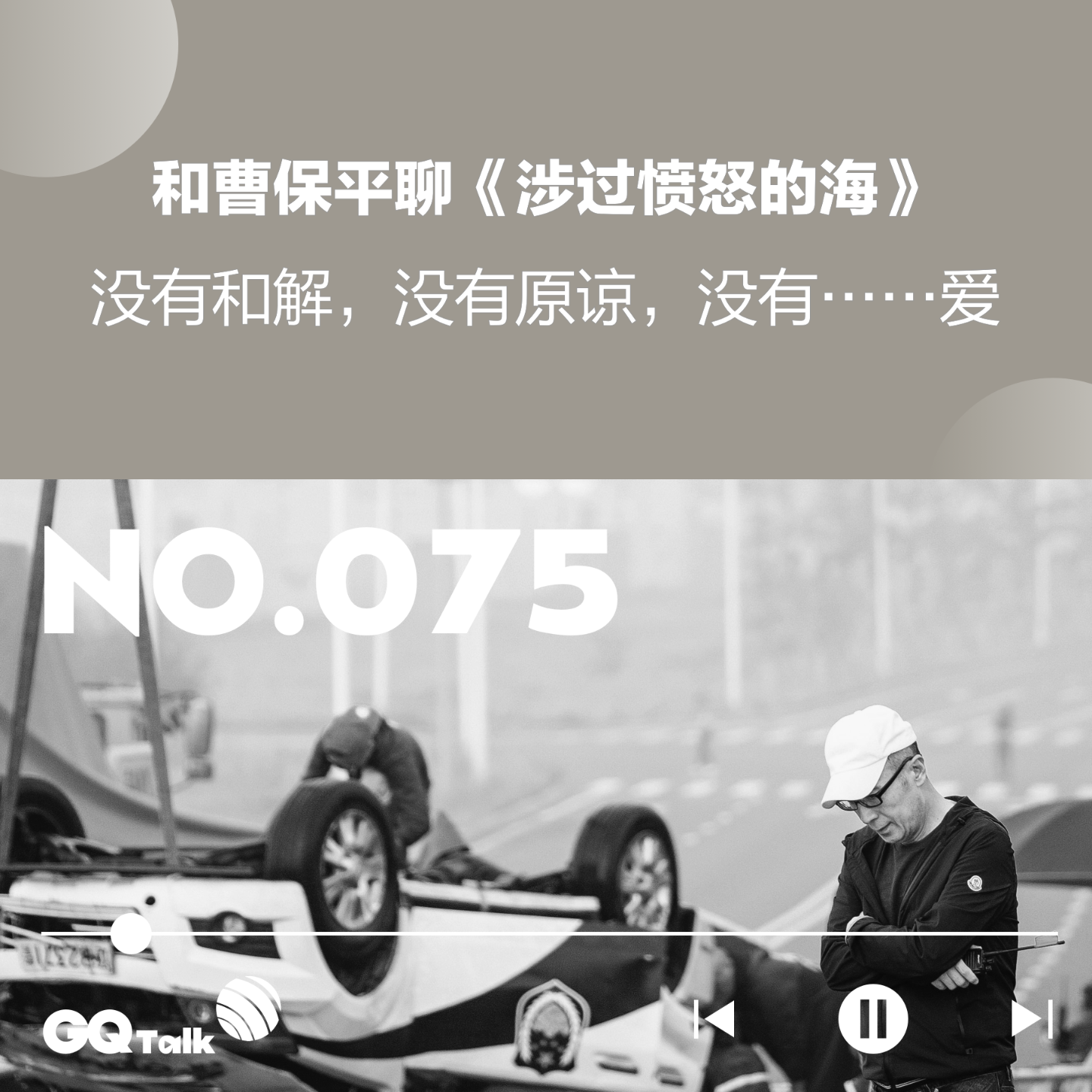 cover of episode 【075】和曹保平聊《涉过愤怒的海》：没有和解，没有原谅，没有……爱
