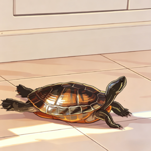 28. 关于一只乌龟的告别