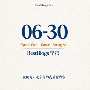 EP103 · Spotify 智能体基建、Block 组织转型、Spring AI 生态 · 06-30 早报
