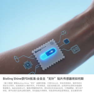 Biolinq Shine获FDA批准:全自主“无针”贴片传感器将如何颠覆穿戴式血糖监测的未来