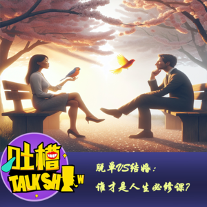 脱单VS结婚：谁才是人生必修课？[吐槽脱口秀]