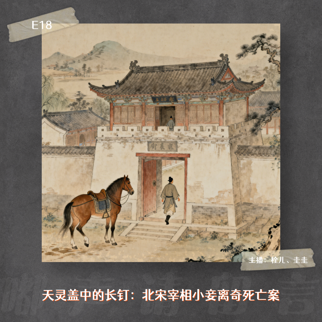 E18. 天灵盖中的长钉：北宋宰相小妾离奇死亡案 episode artwork