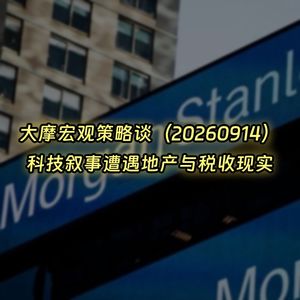 20260914-大摩宏观策略谈：科技叙事遭遇地产与税收现实