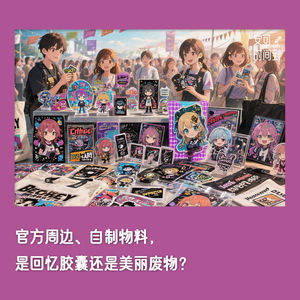 #25🧩官方周边、自制物料，是回忆胶囊还是美丽废物？