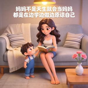 妈妈不是天生就会当妈妈,都是在边学边做边原谅自己