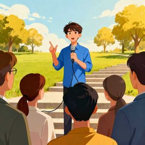 蓝老师口才训练