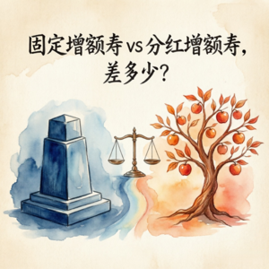 Vol.38 固定增额寿 vs 分红增额寿，20年后差多少？