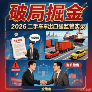 2026年二手车出口强监管时代如何避坑？