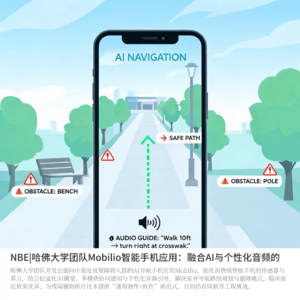 NBE|哈佛大学团队Mobilio智能手机应用：融合AI与个性化音频的室外辅助导航系统