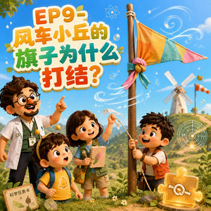 E9-风车小丘的旗子为什么打结?