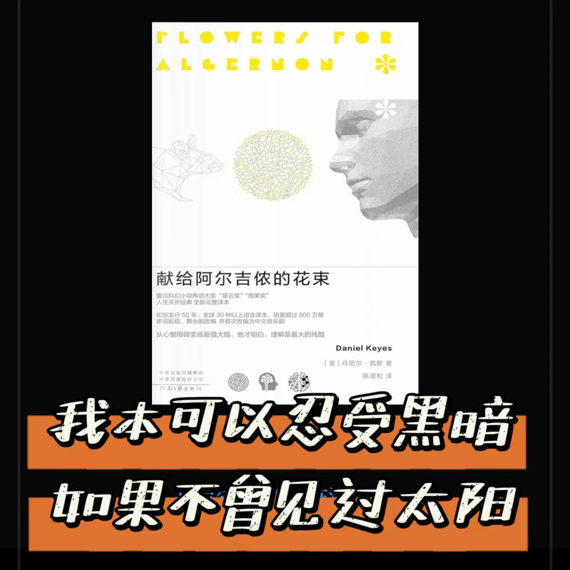 Vol.19 【读书系列】读完《献给阿尔吉侬的花束》，我也想献一束花给你，查理。 episode artwork