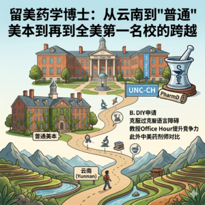 #2611|留美药学博士:从云南到“普通”美本到再到全美第一名校的跨越
