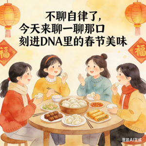 S30 | 不聊自律了，今天只聊那些刻进DNA里的春节美味