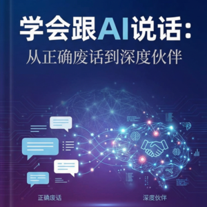 学会跟 AI 说话：从“正确废话”到深度伙伴