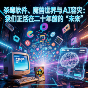 杀毒软件、魔兽世界与AI容灾：我们正活在二十年前的“未来”