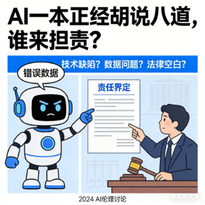 AI一本正经胡说八道，谁来担责？