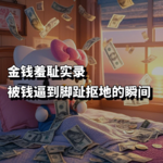 金钱羞耻实录：被钱逼到脚趾抠地的瞬间