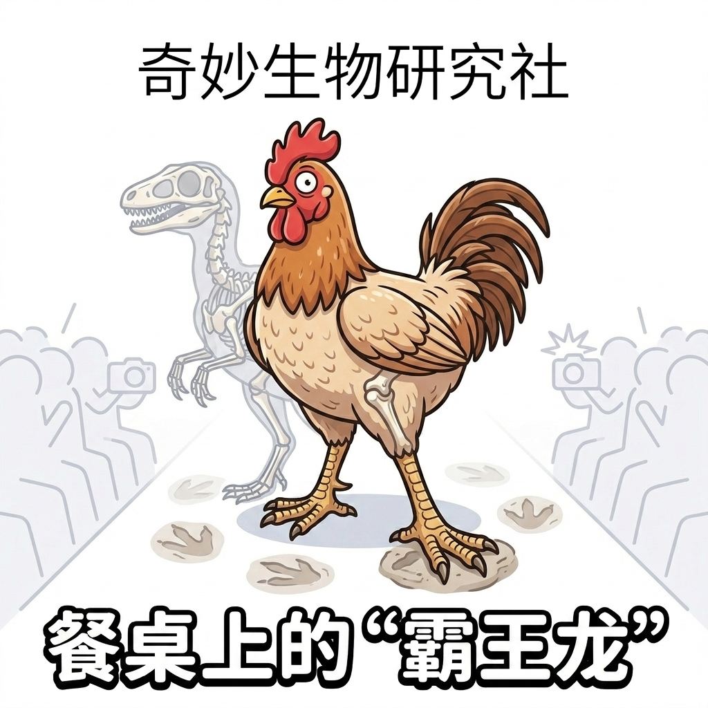 第 5 期 | 奇妙生物 | 餐桌上的“霸王龙”？鸡竟然是恐龙的直系后代 episode artwork