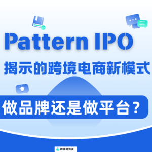 Pattern IPO揭示的跨境电商新模式 - 做品牌还是做平台？|跨境趋势谈 030