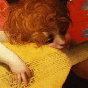 罗索《弹鲁特琴的天使》｜“致敬巨匠”意大利文艺复兴名作展小沙龙版导览解说