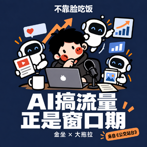 引流的核心能力是“叙事能力”,流量对普通人来说就是灾难。