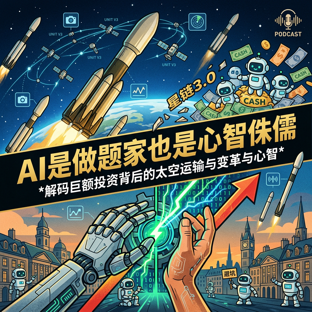 【科技路边摊】AI是做题家也是心智侏儒 episode artwork