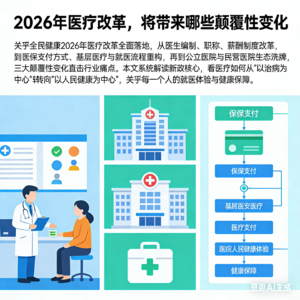 2026年医疗改革，将带来哪些颠覆性变化
