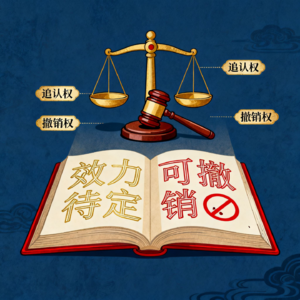 08民法入门：民事法律行为的效力（效力待定、可撤销）