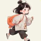 毛绒绒的西瓜热奶茶