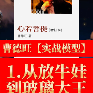 1.从放牛娃做到“中国玻璃大王”（上）《心若菩提》深度解读