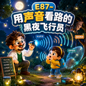 E87-用声音看路的黑夜飞行员｜动物