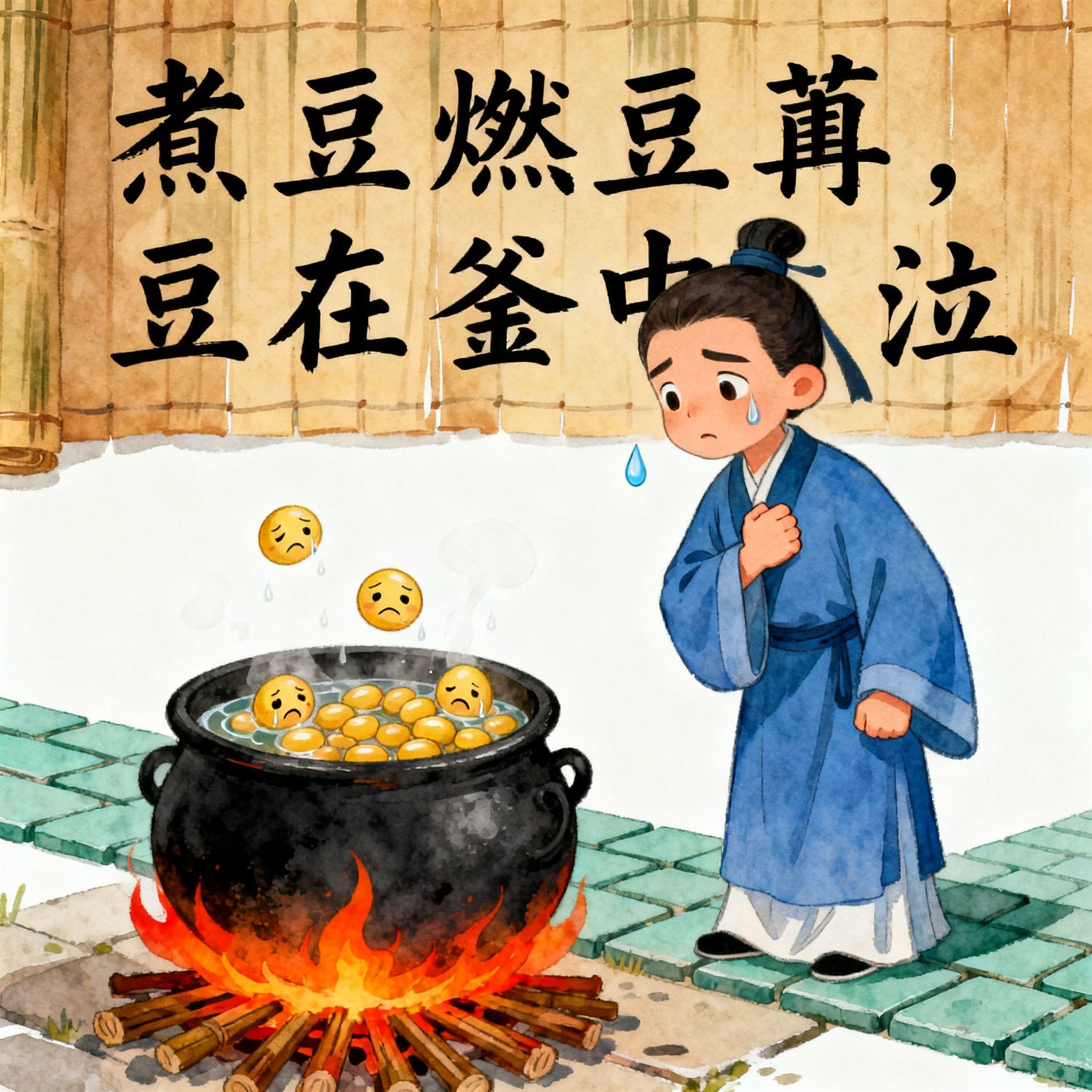 E133 成语故事小屋：煮豆燃萁 episode artwork