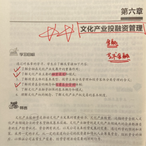 第六章 文化产业投融资政策