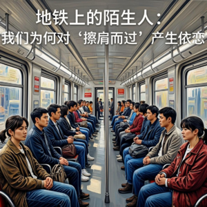 地铁上的陌生人：我们为何对 “擦肩而过” 产生依恋