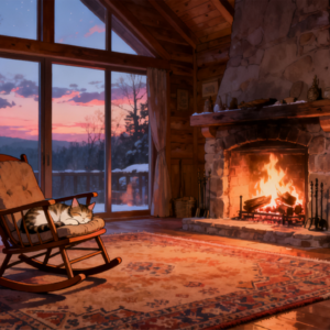 【助眠白噪音】冬日炉火